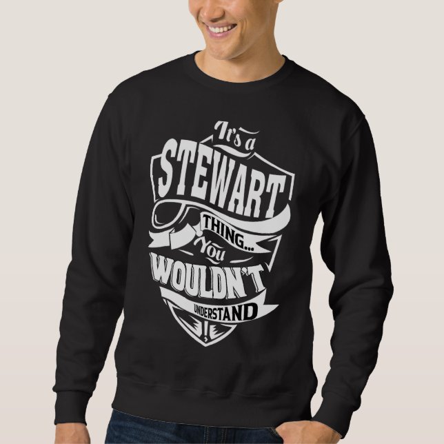 Sweatshirt C'est une chose de Stewart (Devant)