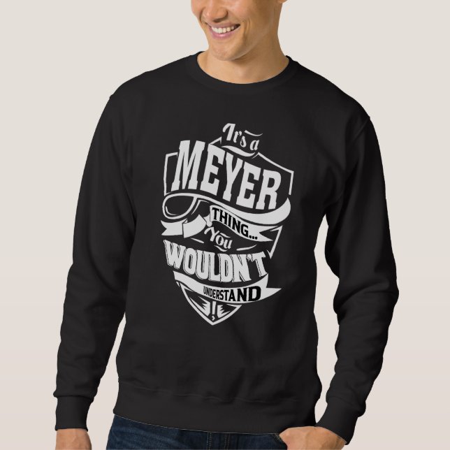 Sweatshirt C'est une chose Meyer (Devant)