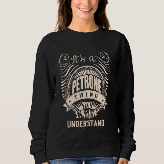Sweatshirt C'est une chose PETRONE