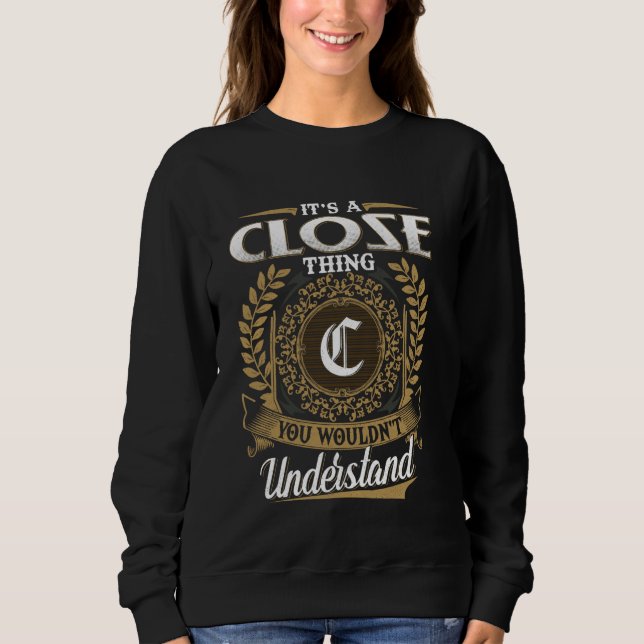 Sweatshirt C'est une chose PROCHE que vous ne comprendriez pa (Devant)