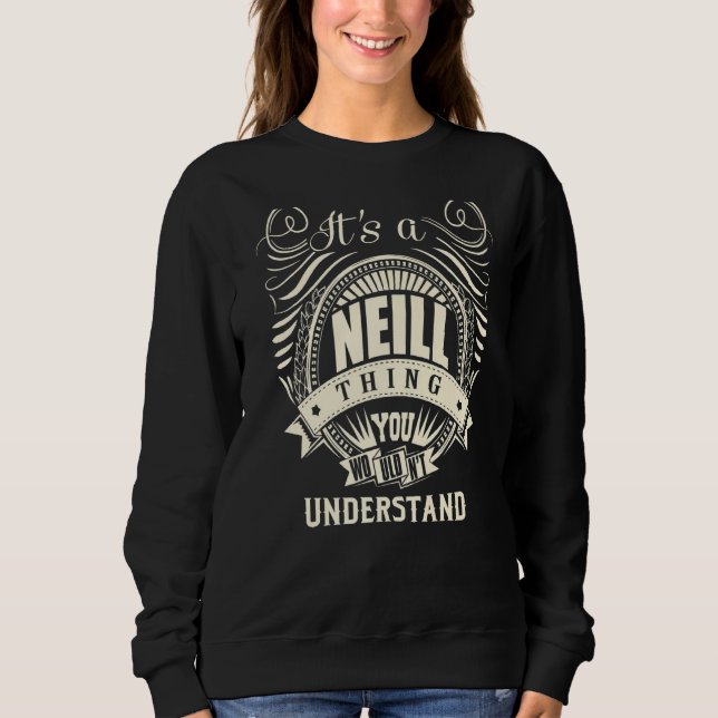 Sweatshirt C'est une chose que vous ne comprendriez pas (Devant)