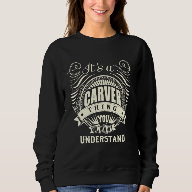 Sweatshirt C'est une chose que vous ne comprendriez pas (Devant)