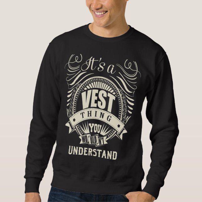 Sweatshirt C'est une chose que vous ne comprendriez pas (Devant)
