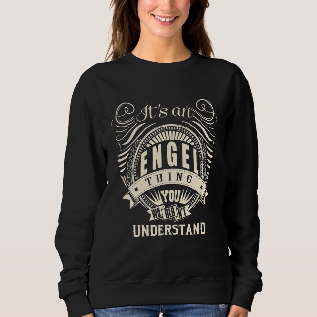 Sweatshirt C'est une chose qu'on ne comprend pas (Devant)