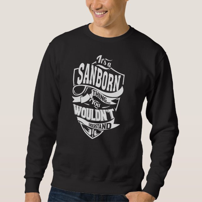 Sweatshirt C'est une chose SANBORN (Devant)