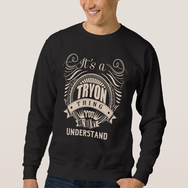 Sweatshirt C'est une chose TRYON (Devant)
