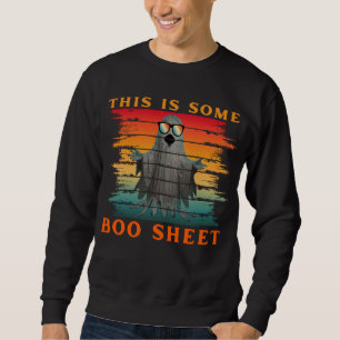 Sweatshirt C'est une feuille de boo drôle de fantôme d'Hallow