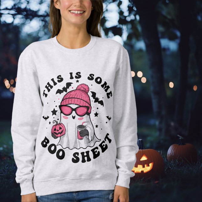 Sweatshirt C'Est Une Petite Feuille De Boite Halloween (Créateur téléchargé)