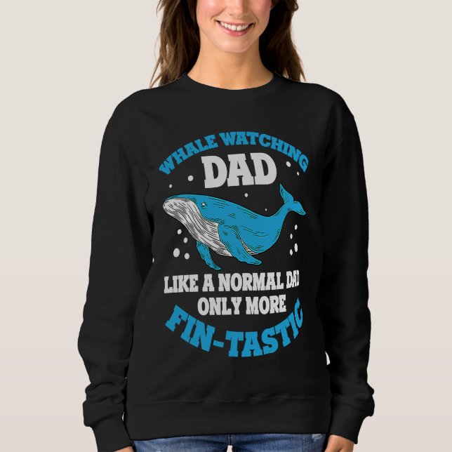 Sweatshirt Cetacean Orca Whale Watching  1 (Devant)