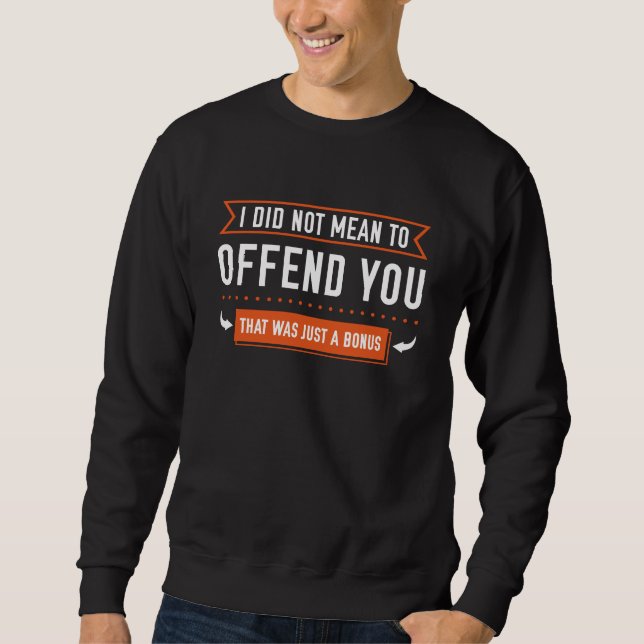 Sweatshirt C'était juste un bonus (Devant)