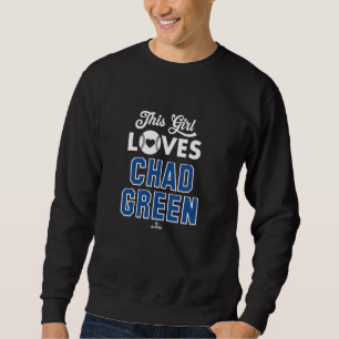 Sweatshirt Cette fille aime Chad Green Toronto Baseball MLBPA