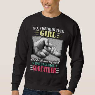 Sweatshirt Cette Fille Qui A Volé Mon Coeur Qu'Elle M'Appelle