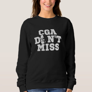 Sweatshirt CGA Don't Miss - Coach Gang Wear - Black Graphic T