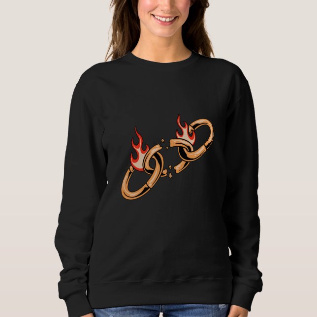 Sweatshirt Chaînes brisées (Devant)