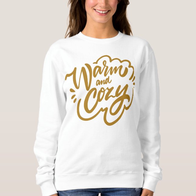 Sweatshirt Chaleureux et cosy (Devant)