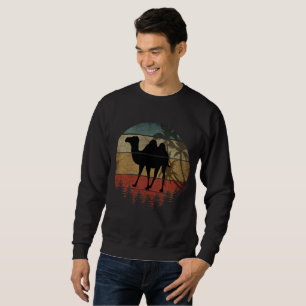 SWEATSHIRT CHAMEAU RÉTRO VINTAGE