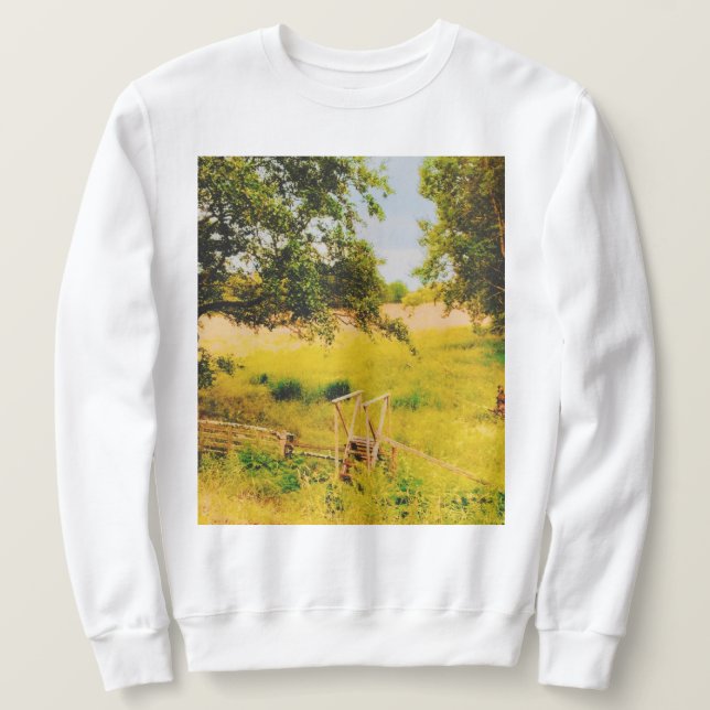 Sweatshirt Champ d'été de Gysinge  (Design devant)