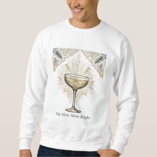 Sweatshirt Champagne pour couples — Le sien
