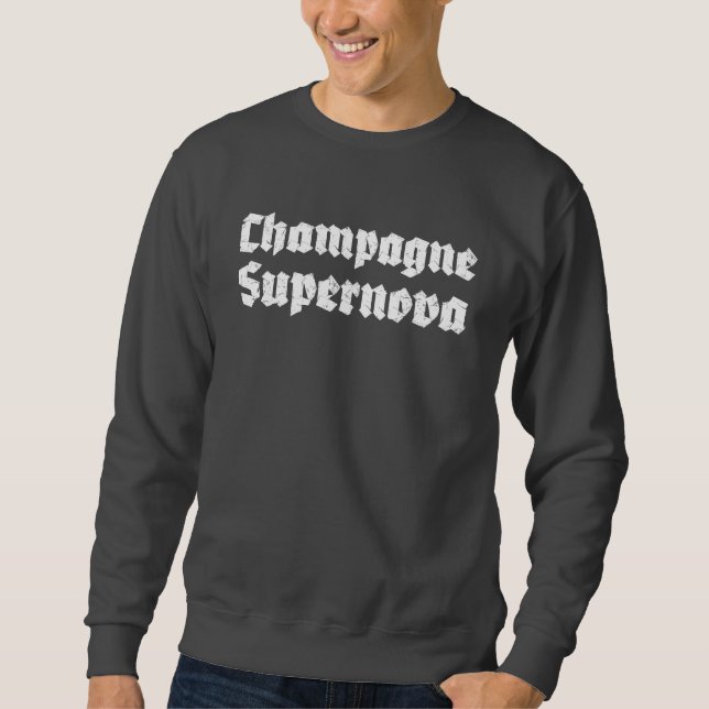 Sweatshirt Champagne Supernova (Devant)