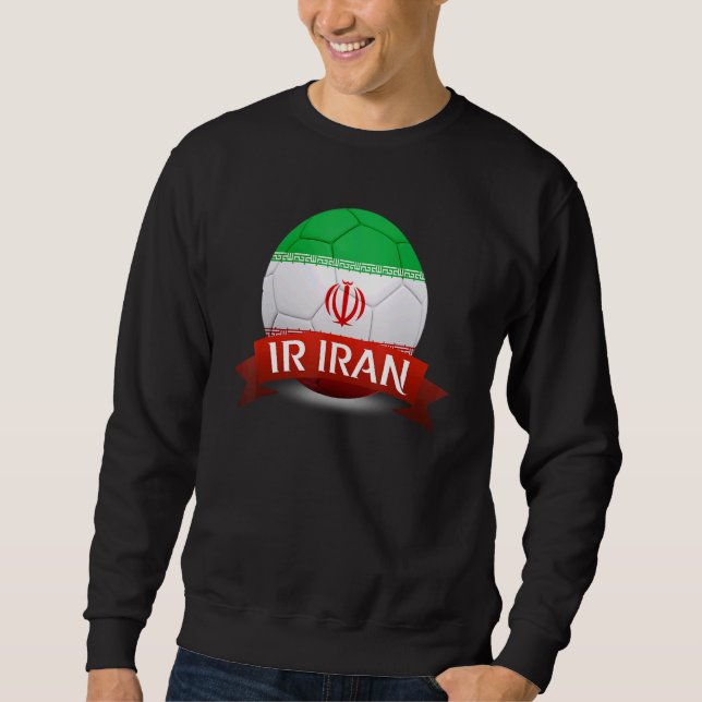 Sweatshirt Champi de football mondial Ir Iran (Devant)