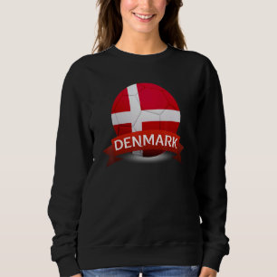 Sweatshirt Champi du Danemark Équipe du monde de football