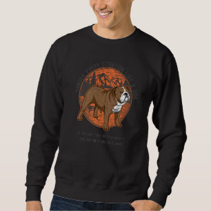 Sweatshirt Champignon britannique race de chiens de taureau 2