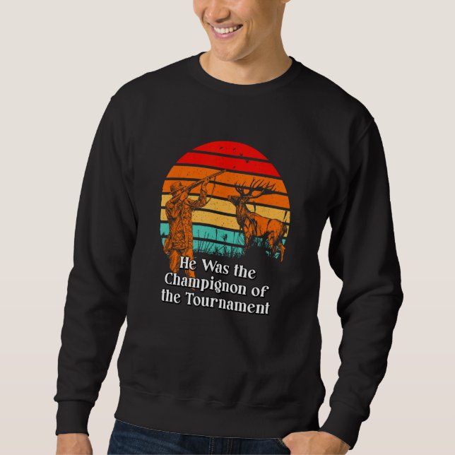 Sweatshirt Champignon of the Tournament Mushroom Hunting Cott (Devant)