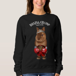 Sweatshirt Champion de boxe Nwarf Rabbit Fighter