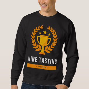 Sweatshirt Champion de dégustation de vin