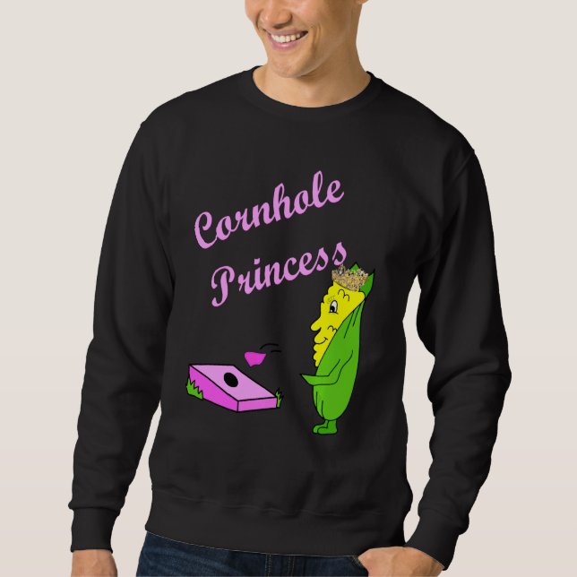 Sweatshirt Champion de la princesse Cornhole (Devant)