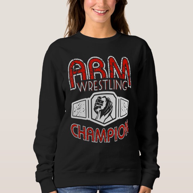 Sweatshirt Champion de lutte contre le bras (Devant)
