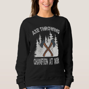 Sweatshirt Champion Du Jeu De Moix Au Travail Lumberjack Mati