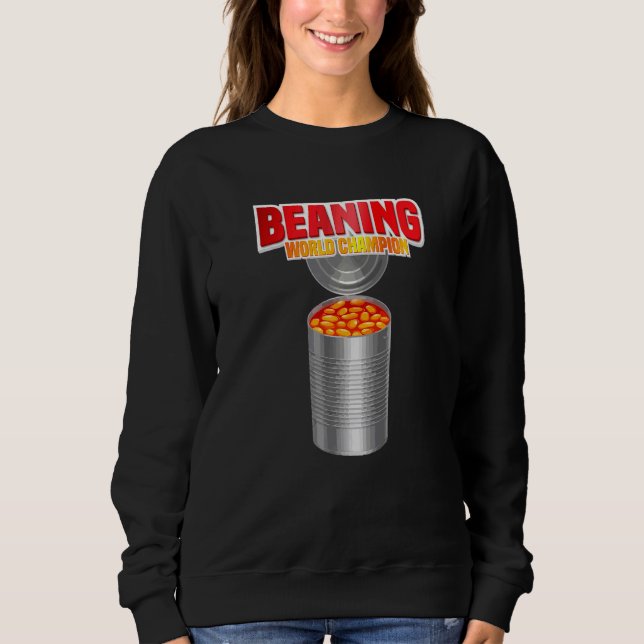 Sweatshirt Champion du Monde de Beaning Tendance virale de du (Devant)