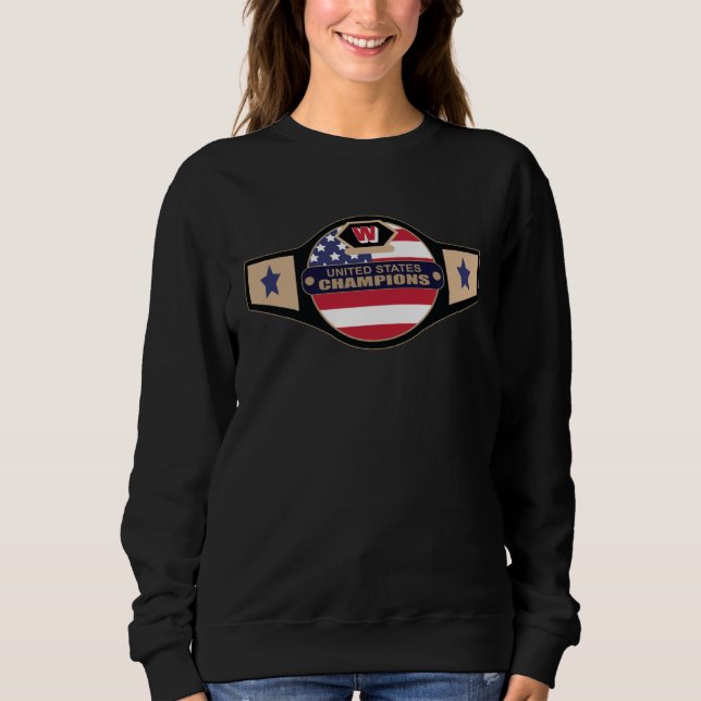 Sweatshirt Championnat de boxe Boxeur traditionnel (Devant)