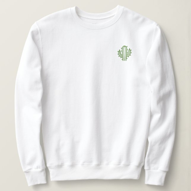 Sweatshirt Chandail Cactus (Design devant)