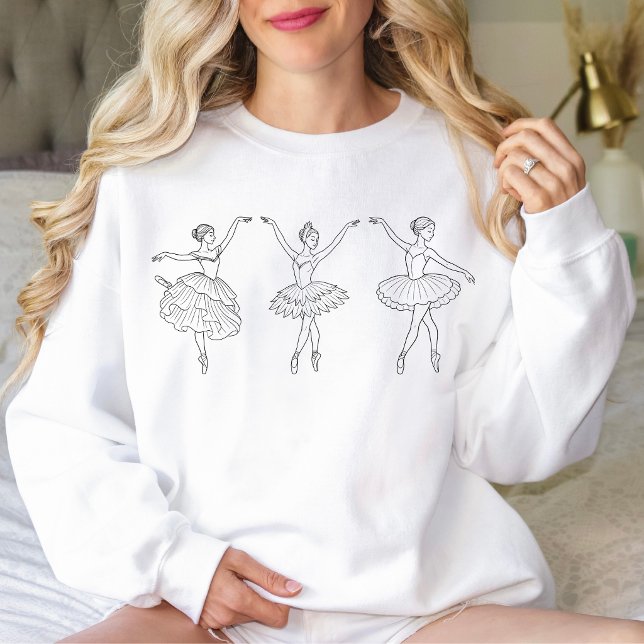 Sweatshirt Chandail de ballerine (Ballerinas Sweatshirt)
