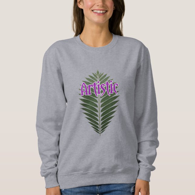 Sweatshirt Chandail de base pour femmes (Devant)