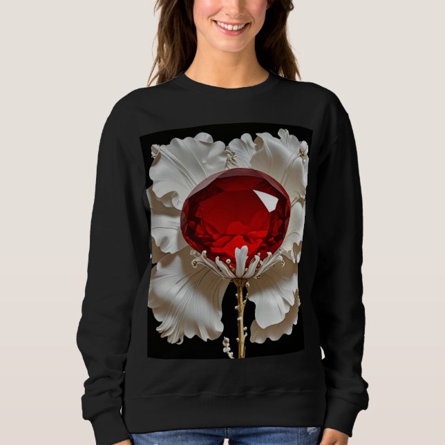 Sweatshirt Chandail de base pour femmes (Devant)