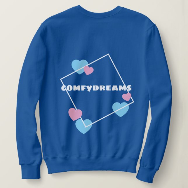 Sweatshirt chandail de coeur comfydream (Design dos)