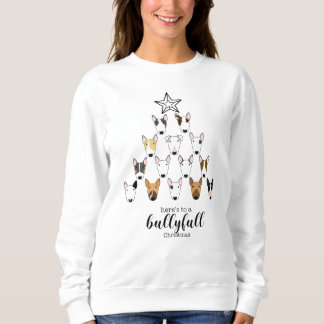Sweatshirt Chandail de Noël Bullyfull Bull Terrier