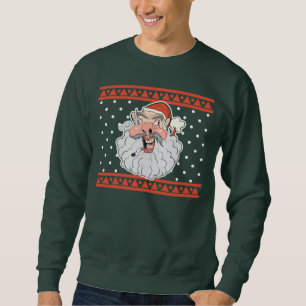 Sweatshirt Chandail laid laid de Noël de Père Noël