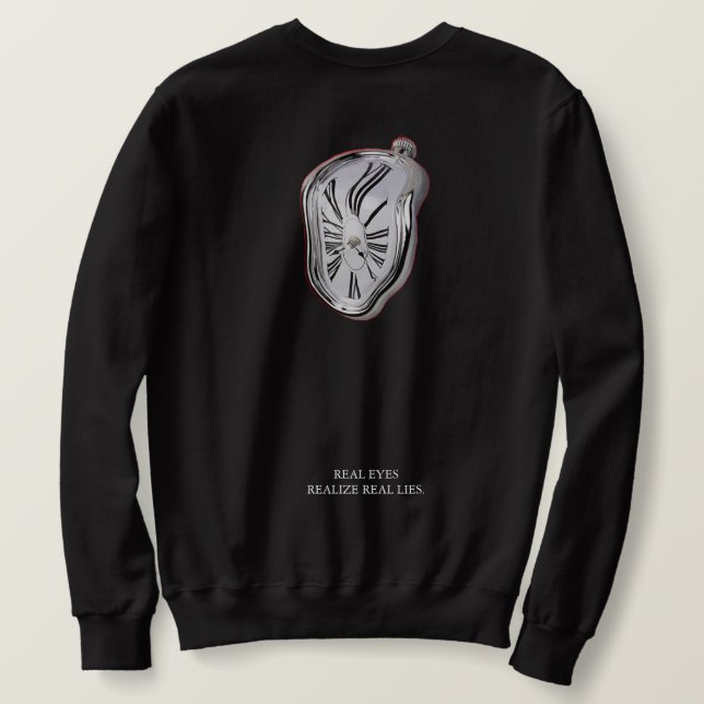 Sweatshirt Chandail noir de GENÈSE (Design dos)