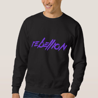 Sweatshirt Chandail noir de rébellion