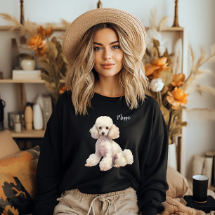 Sweatshirt Chandail personnalisé pour caniche