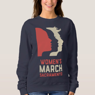Sweatshirt Chandail unisexe de mars Crewneck des femmes