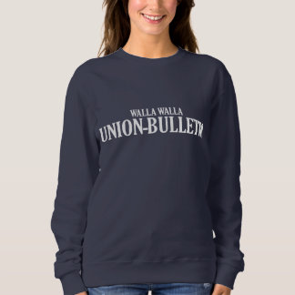 Sweatshirt Chandail WWUB pour femmes à crou de l'équipage