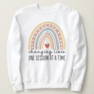 Sweatshirt Changement de vie une session à la fois, comportem