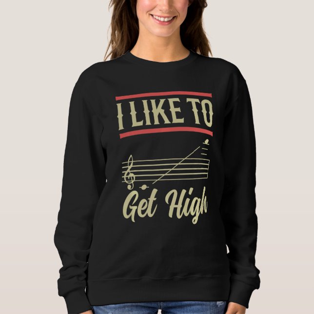Sweatshirt Chanteur D'opéra Drôle Que J'aime Pour Me Faire Un (Devant)