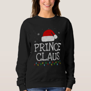 Sweatshirt Chapeau de Noël du Prince Claus assorti au cos de