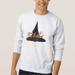 Sweatshirt Chapeau de sorcière rétro nom méchant  